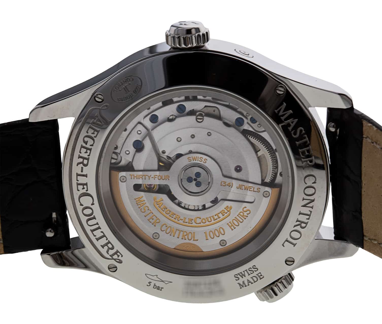 Pre Owned Jaeger LeCoultre Master Geographic 1428421 Watch